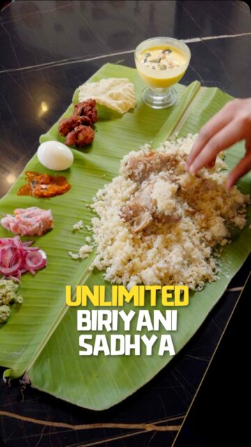 UNLIMITED BIRYANI SADHYA @ £14.99🔥

Chicken Biriyani / Mutton / Beef 
Chicken Fry
Raita & Salad
Pickle & Puli Inji
Egg
Chammandhi
Pappadom
Custard
Nannari Sarbath

BOOKINGS NOW OPEN
AVAILABLE ONLY ON EID DAY

📍 Malabar Hut